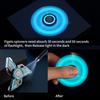 Fidget Spinners Cool, игрушка-фигурка для снятия стресса, тревожности, СДВГ, Fidget Light Up Spinner, металлическая игрушка-спиннер на руку со светящимся светом