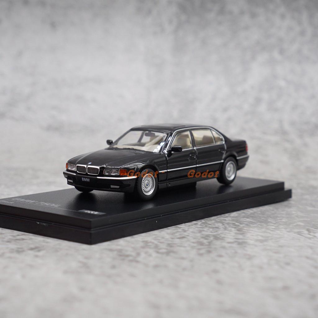 AR Box 1:Масштаб 1:64 Литой сплав BMW 750iL E38 Седан Игрушечные Автомобили Модель Классика Ностальгия Подарки для Взрослых Сувенир Статичный Дисплей