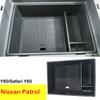 Центральный подлокотник с ящиком для хранения для Nissan Patrol Y60 88-04, аксессуар для хранения для Safari Y60.