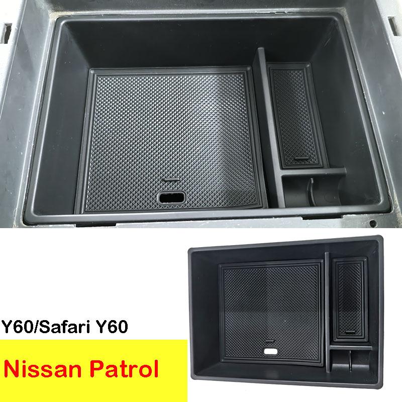 Центральный подлокотник с ящиком для хранения для Nissan Patrol Y60 88-04, аксессуар для хранения для Safari Y60.