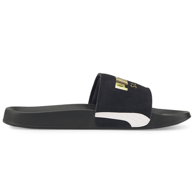 Puma Кроссовки Leadcat 2.0 Suede Classic Slide Black Unisex Team-Gold 384872-01
