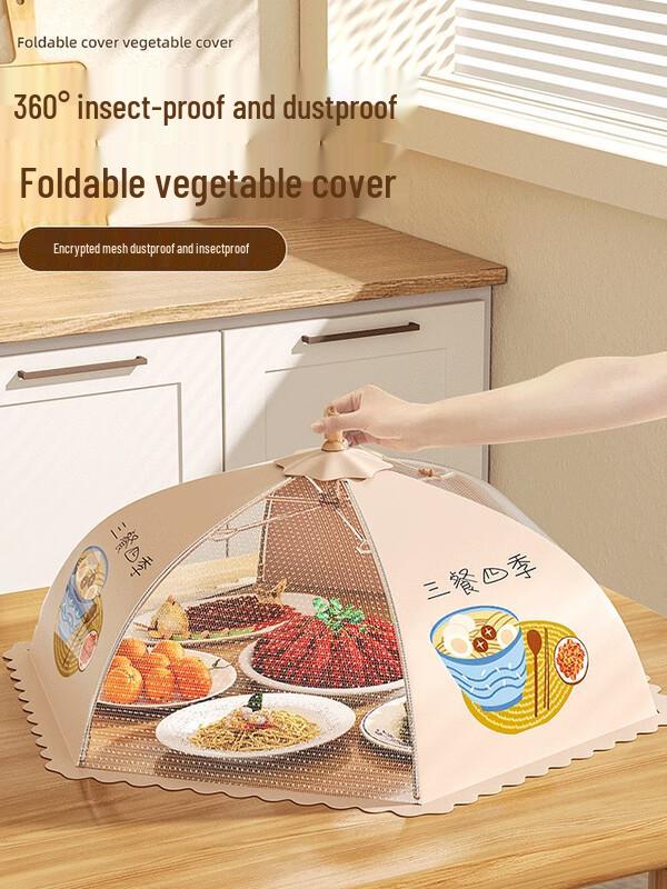 Round Anti-Fly Dustproof Food Cover