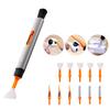 Concept Lens Pen 4 Piece Set Spare Replaceable Sensor Cleaning Kit Rejector Flocking Brush Full Size Sensor Swab Maintenance Supplies Care SLR Camera