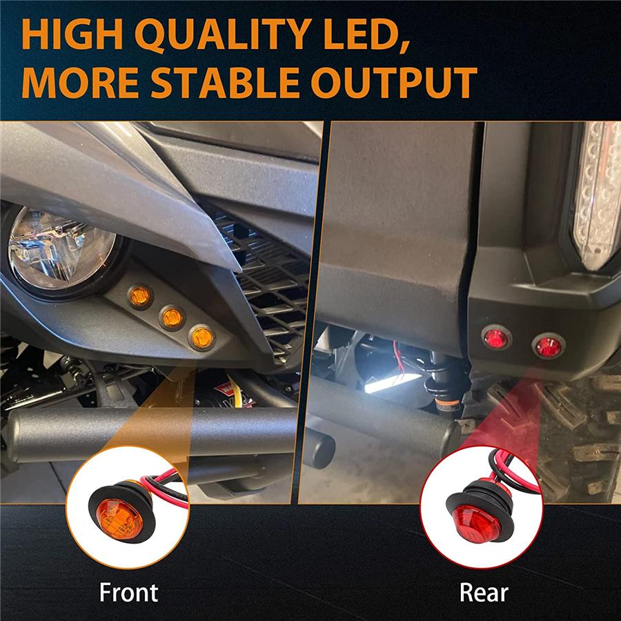 Универсальный комплект для квадроцикла UTV, разрешенный для дорог общего пользования, Совместим с для Polaris RZR Yamaha Rhino