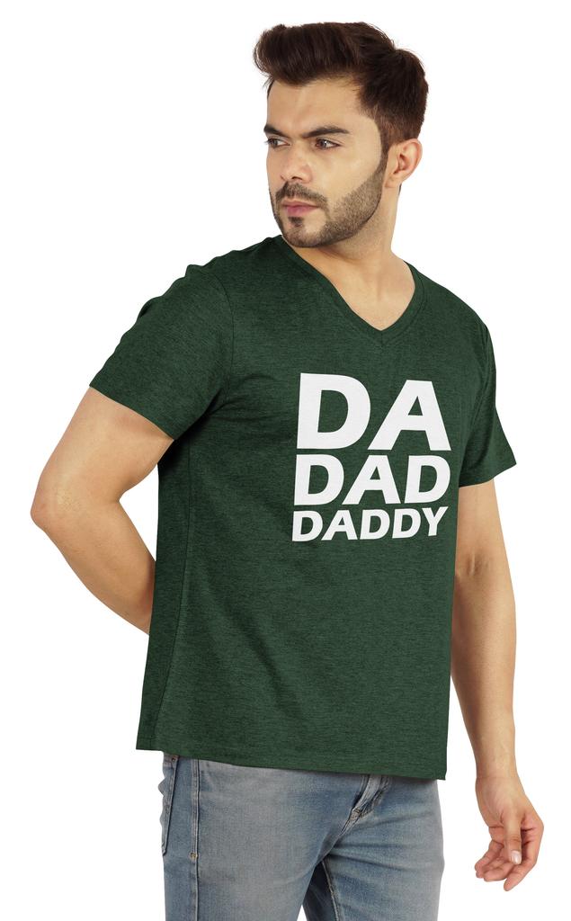 Inkmeso Mens Tshirt   Da Dad Daddy   Graphic Tshirt For Dad Gift Tee Shirt For First Time