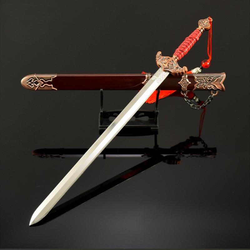 30 см Нарака: Игровые периферийные устройства Bladepoint Металлическая модель Noble Blade Коллекционные настольные украшения Косплей Меч Игрушка Реквизит Подарки для мальчиков
