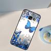 Cute Butterfly Back Cover For Samsung Galaxy J3 J5 J7 2016 A3 A5 2017 A6 A7 A8 A9 J8 2018 J4 J6 Plus Case