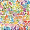 100 Mini Little Dinosaur Graffiti Stickers Decorate Guitar Notebook Suitcase DIY Waterproof Stickers