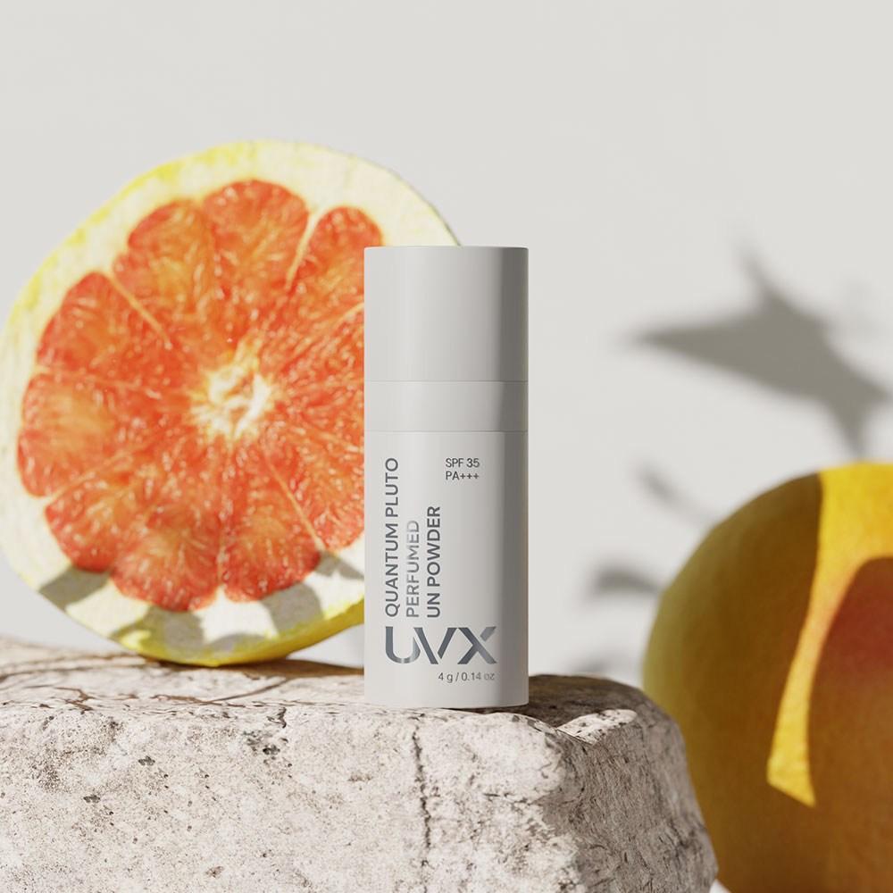 UVX Quantum Pluto Perfume UV Protection Sun Powder 4g, 1 Piece
