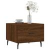 Maison Exclusive - Tables basses 2 pcs chêne marron 50x50x40 cm bois d'ingénierie