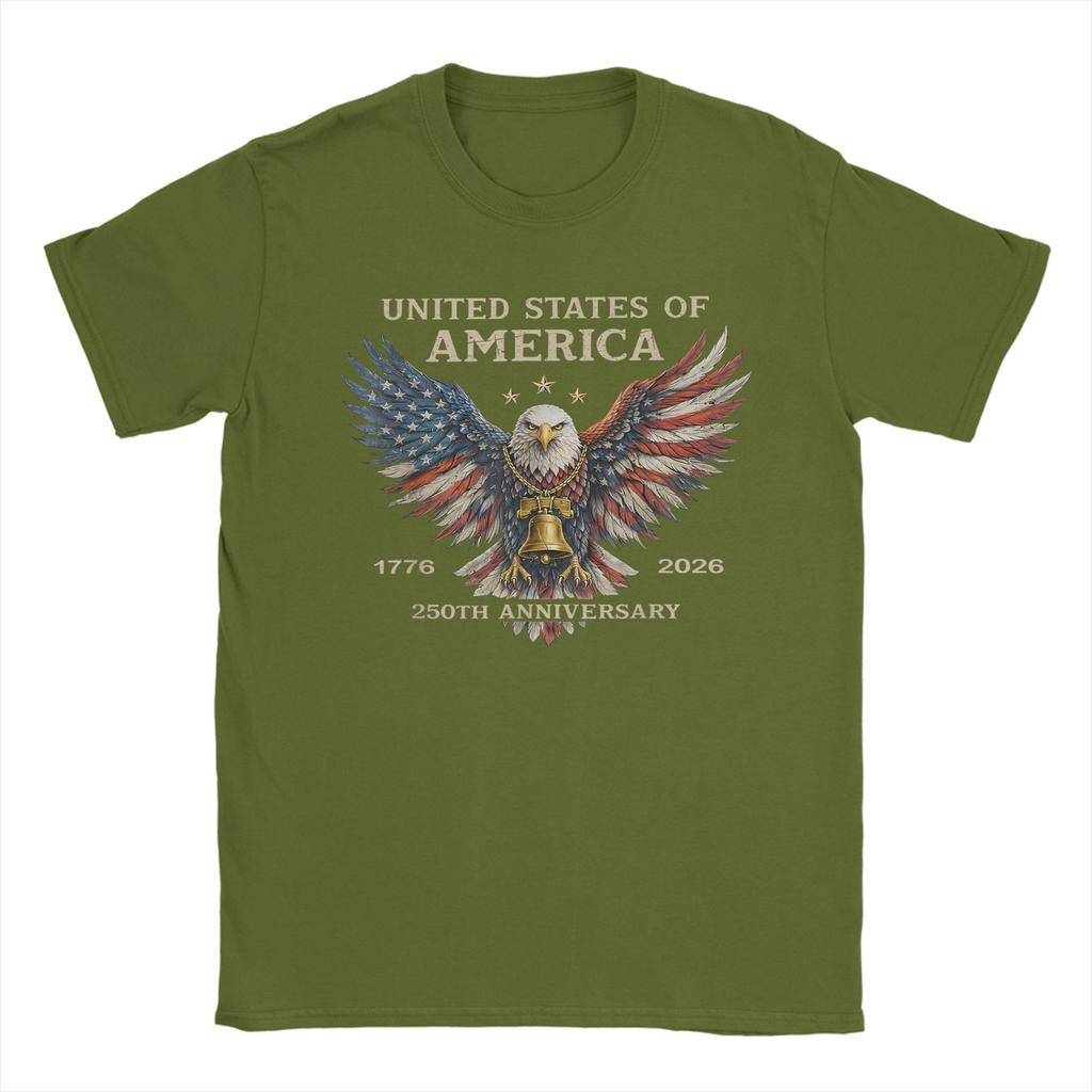Oversized T Shirt Summer 250 Years 17762026 250th Anniversary Popular T Shirts Cotton Tshirt for Unisex Short Sleeve Clothes