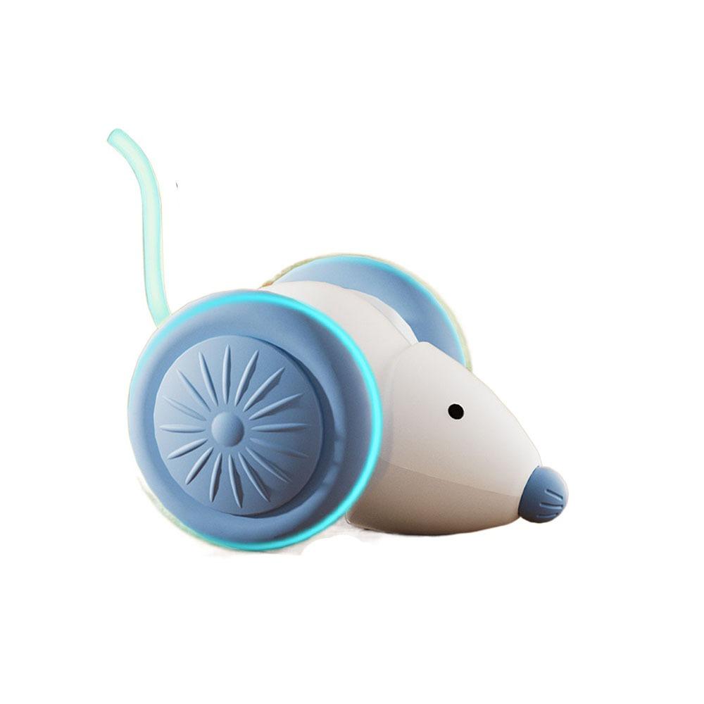 Lazy Interaction Electric Mouse Cat Toy Interactive Simulated Mouse Toy  Cats