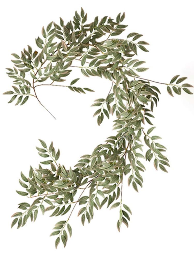 170 см искусственные листья ивы, лозы, шелковые поддельные висячие растения ивы, зеленая гирлянда, веревка для внутреннего декора свадебной вечеринки, украшения сада на открытом воздухе