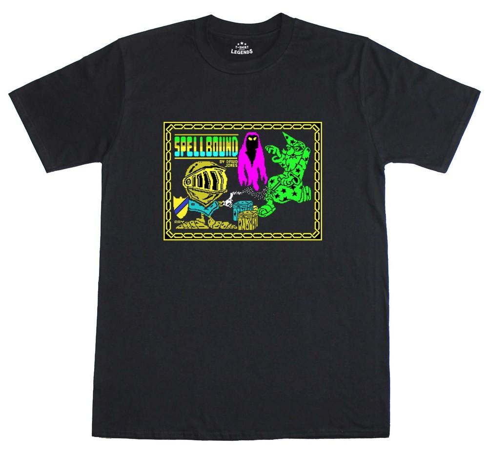 Spellbound Loading Screen 8 Bit Spectrum 48k Magic Knight Retro T-Shirt
