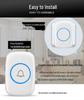 Smart Wireless Doorbell with Ultra-Long Range and Remote Control for Home and Seniors