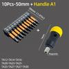 Triangle Head Screwdriver Bit Set Magnetic 1/4" Hex S2 Steel Security Triangular Screw Driver Bits Ratchet Wrench Hand Tools