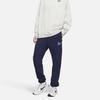 Nike Спортивный клубный вязаный спортивный костюм женский Черно-синий Умеренно манжетные брюки DQ9149-498