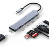 Док-станция Type C to HDMI 4K USB 3.0 PD Многопортовый хаб для ноутбука телефона