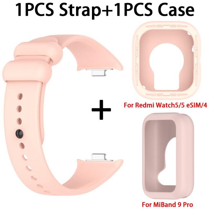 Силиконовый чехол + ремешок для Redmi Watch 4/5, сменный браслет, ремень для Xiaomi Redmi Watch5, ESIM Smart Watchband