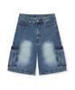 ULIFEZIP City Cargo Bermuda Half Denim Shorts 3 Colors [Ulzd_0024]