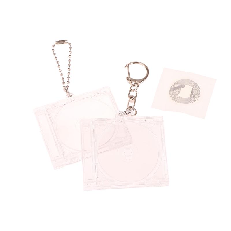 1 шт. пустой альбом мини-чехол для компакт-дисков брелок для рюкзака своими руками подвесной декор брелок кулон