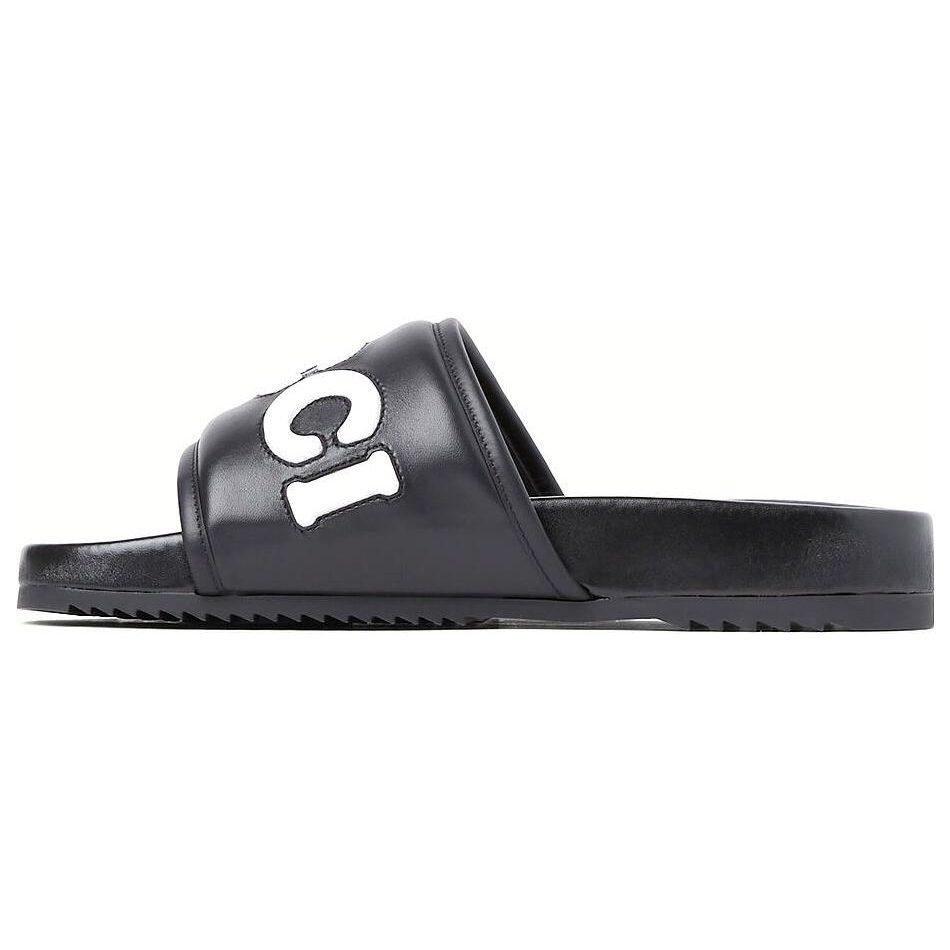 Gucci Шлепанцы Jumbo Logo 'Черно-белые' 742009 AABYM 1347