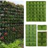 Wall Flower Grow Bags Pocket Vertical Garden Planting Hanging Home Plant Tools Fabric Vegetable Planter Growing Pots