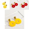 Hoop Modern Alloy Earrings Versatile Geometric Accessory For Women Jewelry Popular