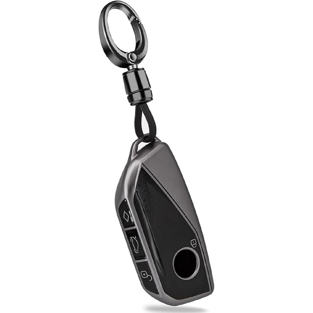 Чехол для брелока для Lexus, чехол для брелока, совместимый с Lexus UX200 UX250h LS500 LS500H LC500 LC500h ES300h F-Sport ES350 GX 460 Premium Soft TPU 2024 года выпуска.