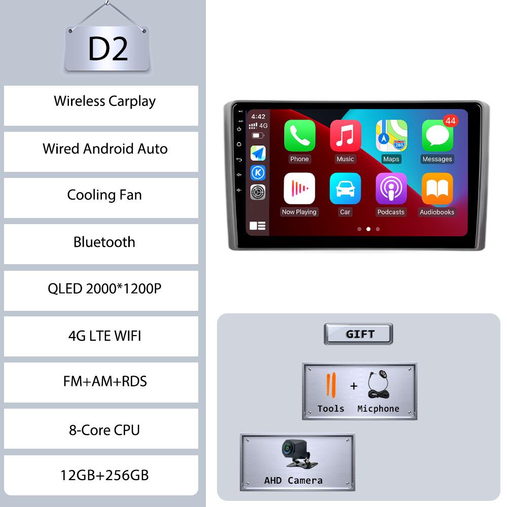 Pour Honda Element 2002-2006, écran tactile Android 16 IPS HD de 10 pouces, CarPlay sans fil, GPS Navi, BT, WiFi, kit multimédia, lecteur audio