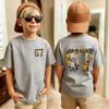 Six Seven Italian Brainrot 67 Number Graphic Cartoon Print T-Shirt Boy/Girl Summer Short Sleeved Kids Casual Tshirt Top