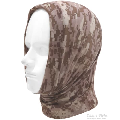 Camouflage Face Mask, Army Balaclava, Camouflage Bandana, Military Tactical Headwear for Airsoft, Cycling, BMX, Motorcycles, and Outdoor Activities -