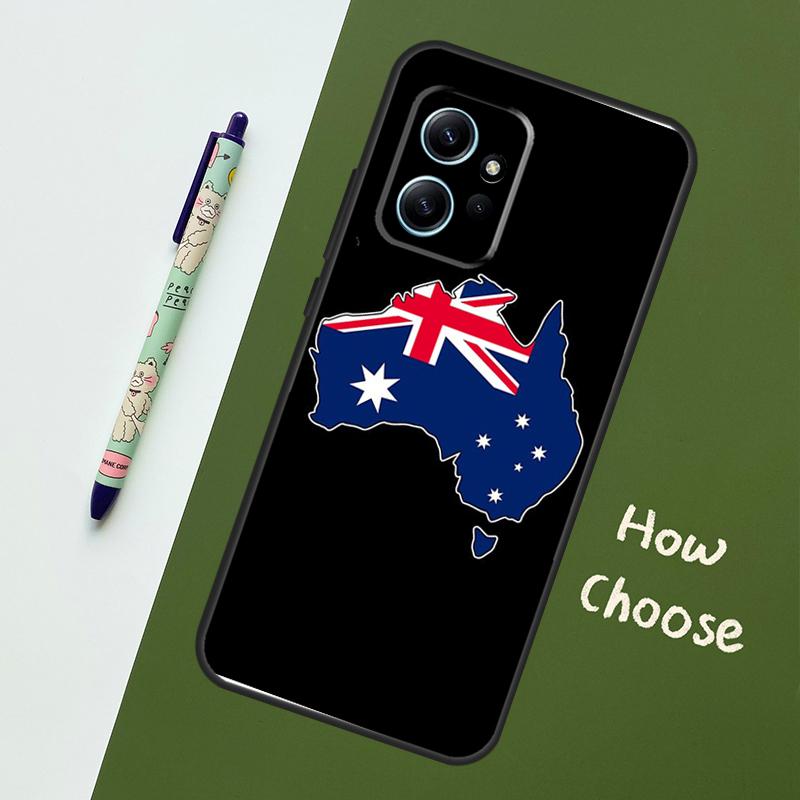 Australia Flag Case For Xiaomi Redmi Note 14 10 11 12 13 15 Pro Plus Cover For Redmi 15 13C 12C 10C 14C 15C