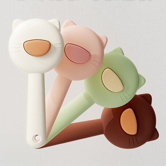 Pet Slicker Brush Self Cleaning Shedding Brush Cat Floating Hair Removal Massage Comb Pet Grooming Accessory for Dogs Cats