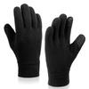Warm Winter Gloves Polar Fleece Cold Weather Gloves Touch Screen Women and Men Thermal Gloves for Running Hiking