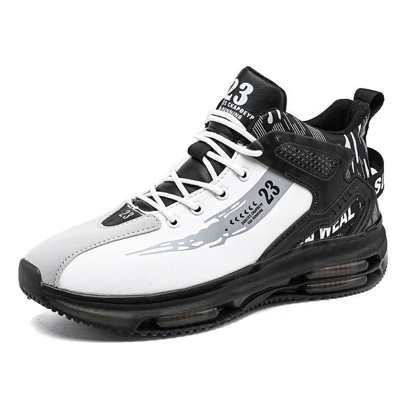 Модные мужские кроссовки для бега, модная спортивная обувь для активного отдыха, сетчатые дышащие амортизирующие баскетбольные кроссовки, новая мужская обувь 2024 года
