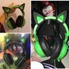 Silicone Cat Kitty Ears Lovely Attachable Accessory for  Kraken V2 special/Kraken 2019/ Kraken TE /7.1 V2 Headphone