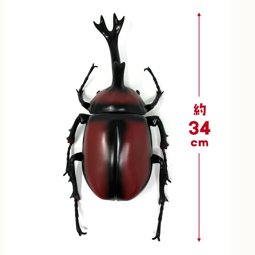 Набор из 2: Король жуков, Жук-носорог, Жук-геркулес, Большая фигурка, Суперреалистичный