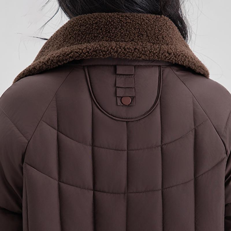 Fashion Woman Long Parkas Winter Coat Plus Size Loose Thick Warm Outerwears Elegant Women's Jackets