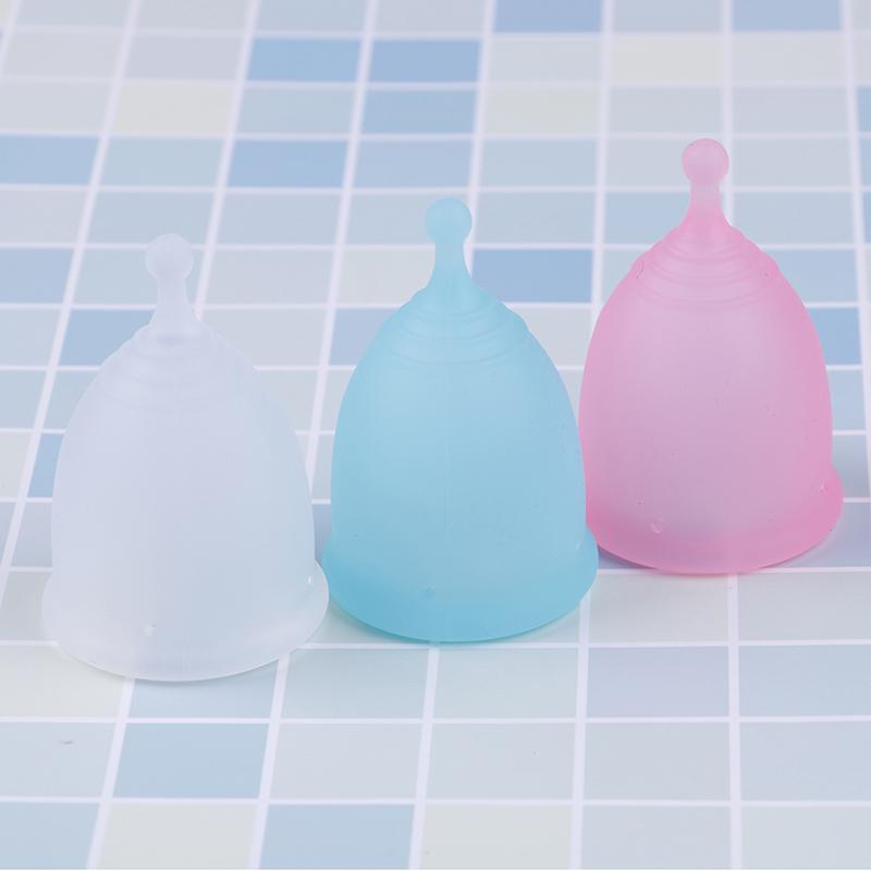 Menstrual Cup Medical Grade Soft Silicone Moon Lady Period Hygiene Reusable Cup