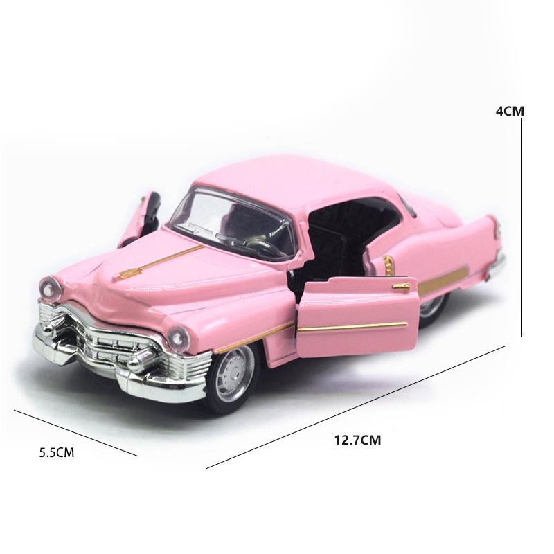1/36 масштаб Cadillac винтажные автомобили литой металлический сплав модель классического автомобиля коллекционный для детей взрослых подарок литой автомобиль с открывающейся дверью