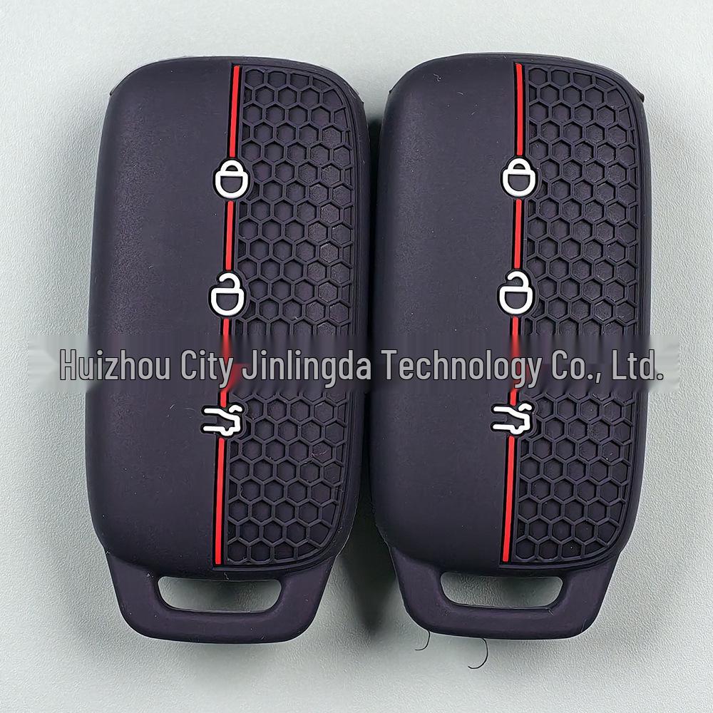 Silicone Honeycomb Key Cover for Geely Galaxy L7 L6 E8 Emgrand Starship 7