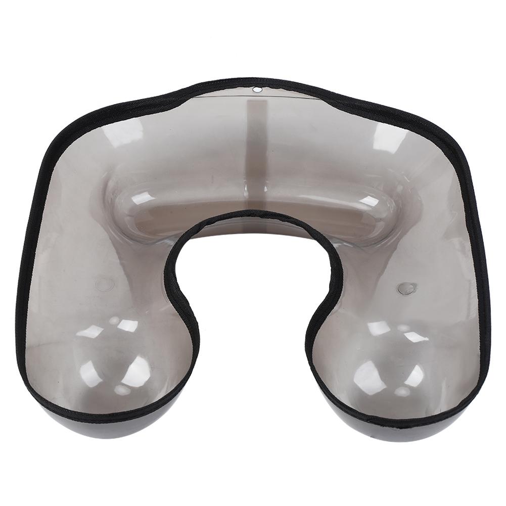 Professional Hair Dyeing Shoulder Neck Tray Barber Hair Perming Container Hairdressing ToolBlack