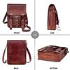 New Vintage Tablet Genuine Vintage Leather ipad/tab/Kindle Satchel Crossbody Shoulder Bag 11 Inch