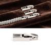 18K Gold-Plated Stainless Steel Tennis Chain Extension Clasp for Jewelry