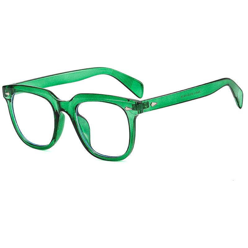 New anti-blue radiation glasses, fashionable retro glasses frames, trendy men's and women's myopia glasses frames, mobile phone eye protection glasses