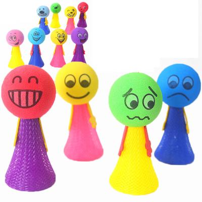 Emoji Jumping Popper Весенние игрушки Креативные весенние пусковые установки Хитрая игрушка Симпатичные прыгающие куклы-эльфы