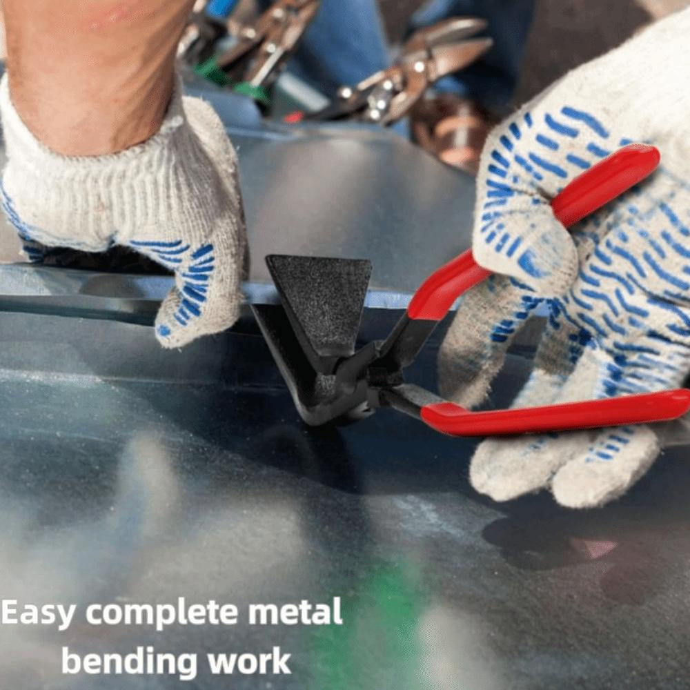 Multi-Angle Jaw Metal Sheet Bender Premium Carbon Steel Metal Shaping Tools Household Use