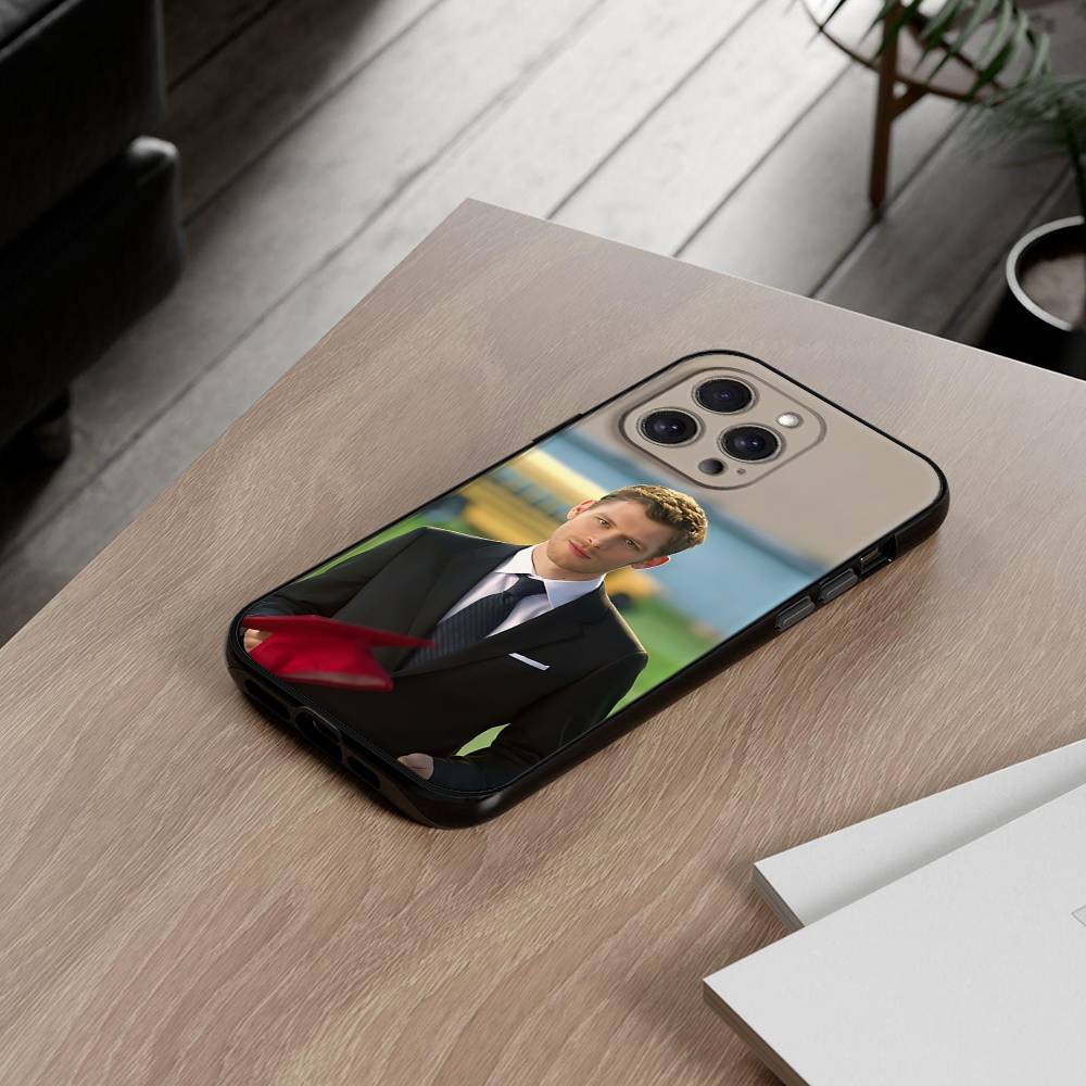 Клаус Майклсон V-Вампир Дневники Вампира Чехол для Телефона Чехол для IPhone 17 16 15 14 13 12 11 X XR XS Plus Pro Max Mini Мягкий Черный