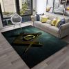 Masonic Freemasonry Illuminati Ring Carpet Rug for Home Living Room Bedroom Sofa Doormat Decor,Kid Area Rug Non-slip Floor Mat